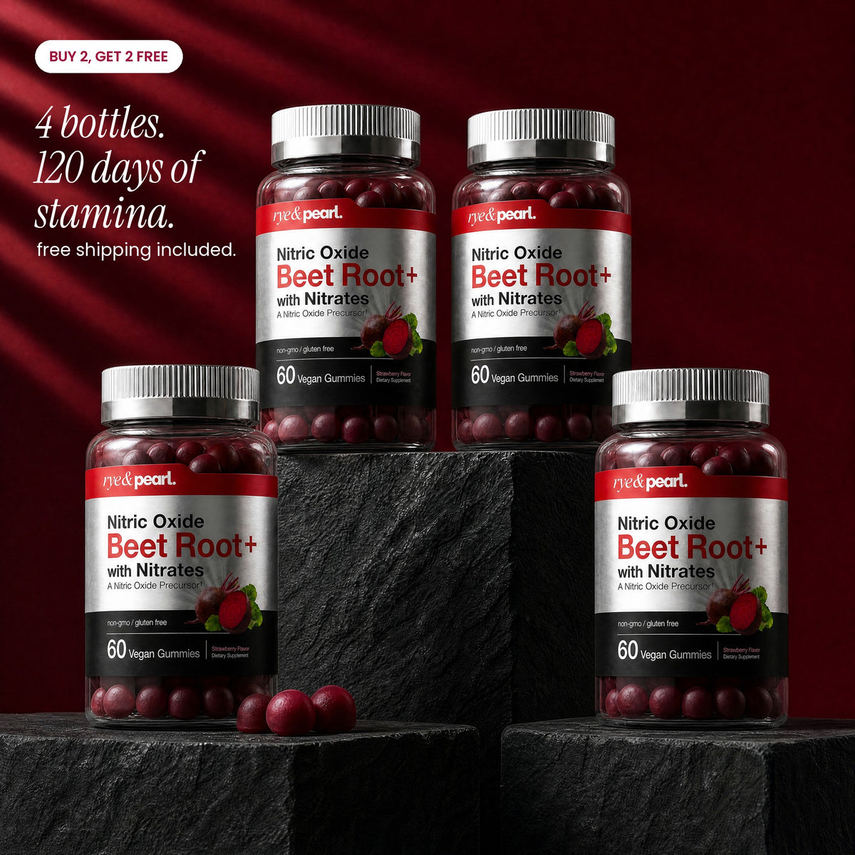Beet Root Gummies – Rye & Pearl
